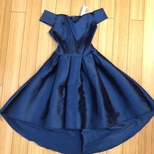 Taffeta mini gown